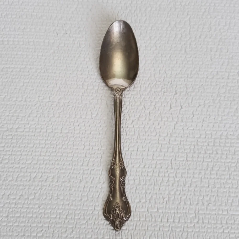 International Deep Silverplate Inlaid Spoon